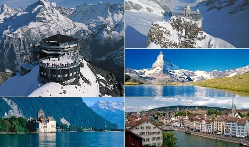 افضل الاماكن السياحية في سويسرا 