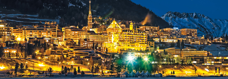 السياحة في سانت موريتز سويسرا وروعة مرتفعات الألب الثلجية
