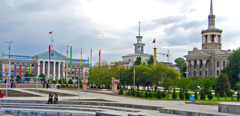 مدن قيرغيزستان 