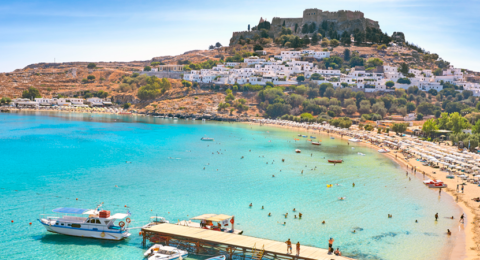 إستكشف السياحة في جزيرة رودس اليونانية