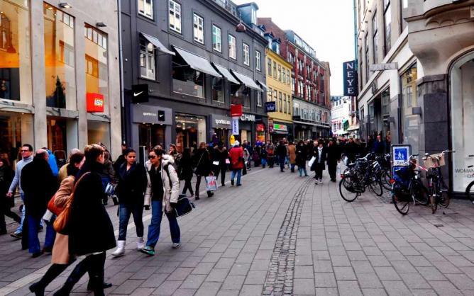 التسوق في كوبنهاجن 